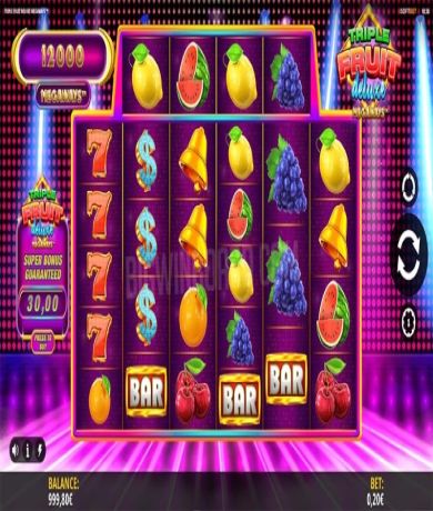 Play in Triple Fruit Deluxe Megaways Slot: Review and Play Online for free now | CasinoCanada.com