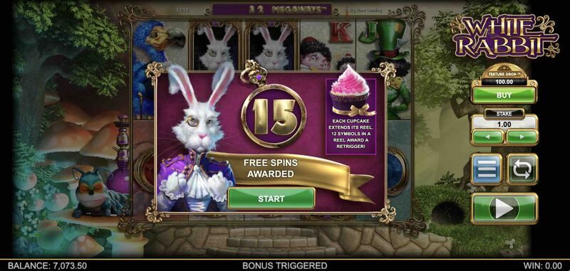 White Rabbit Megaways Slot Free Spins Feature