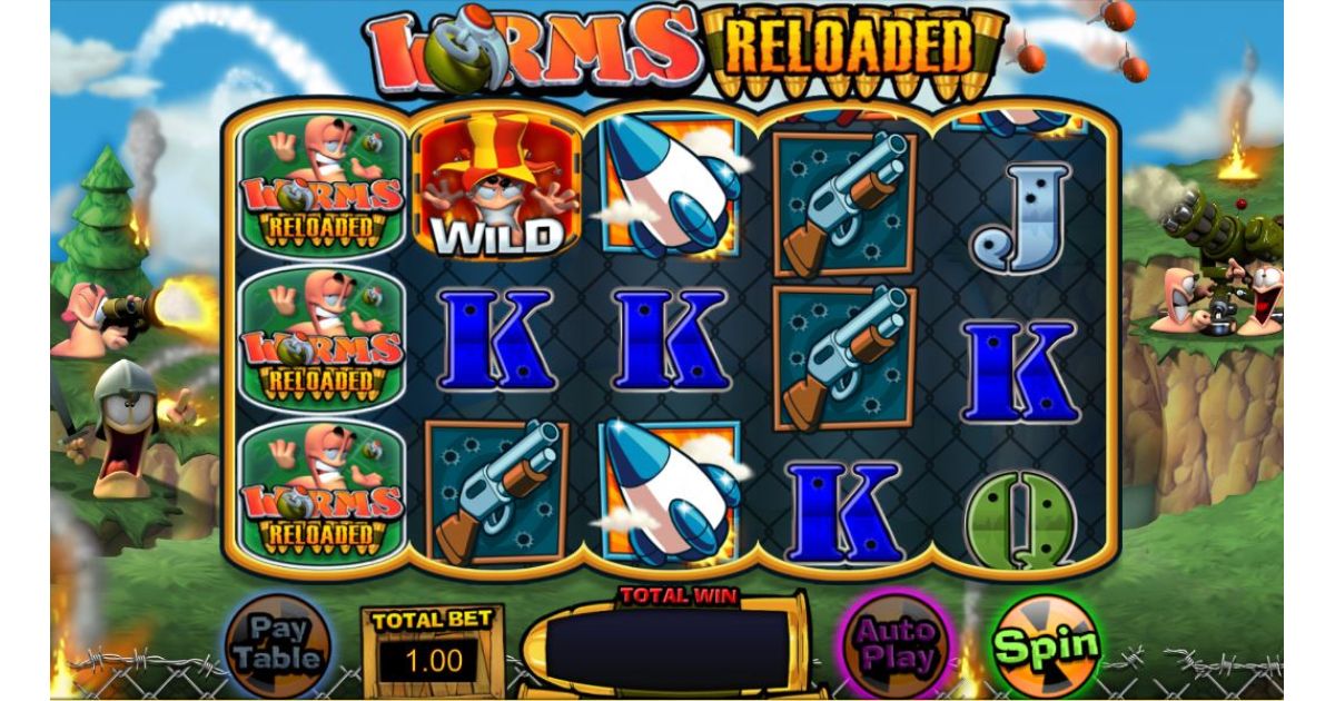 worms reloaded slot