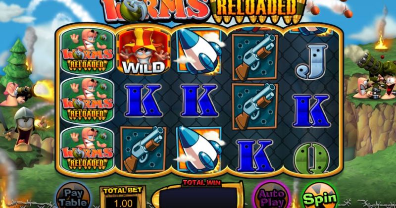Play in Worms Reloaded Slot Online from Blueprint for free now | CasinoCanada.com