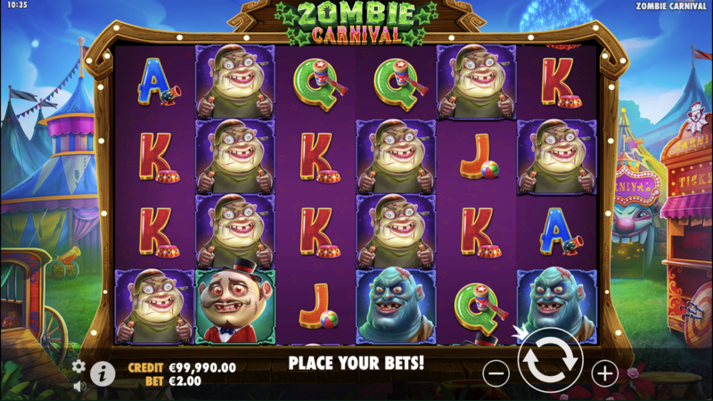 Zombie Carnival Slot Theme