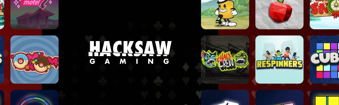 Hacksaw Gaming provider - logo and slots