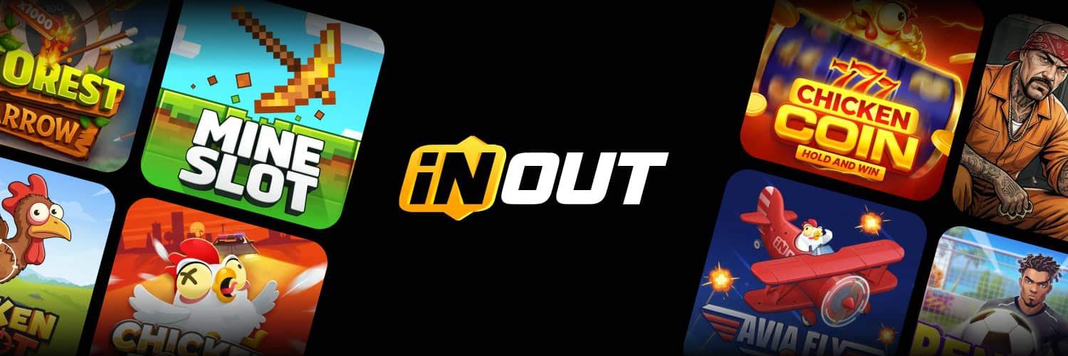 InOut - logo et machines à sous