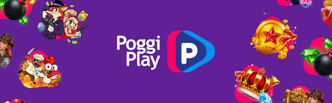 Fournisseur de jeux PoggiPlay - logo et machines à sous