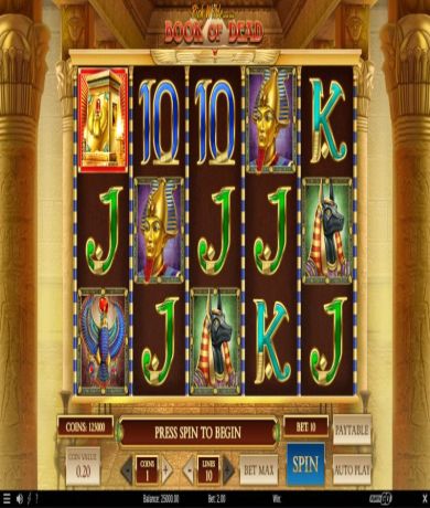 Play in Book of Dead Slot: Review and Play Online for free now | CasinoCanada.com