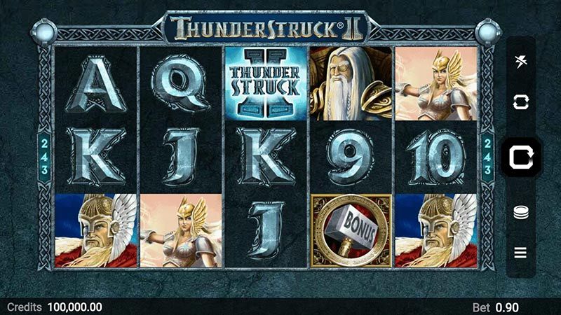 Thunderstruck II slot theme