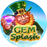 Gem Splash slot machine - logo